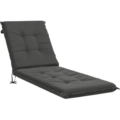 vidaXL Coussin de transat GEMERT 100 % polyester Anthracite – 441953 – image 2