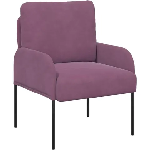 vidaXL Canapés avec coussin 55cm Pourpre Contreplaqué – image 2