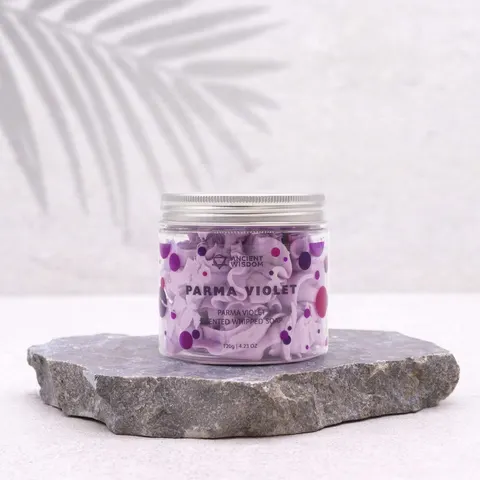 Parma Violet Whipped Cream Soap 120g – afbeelding 2