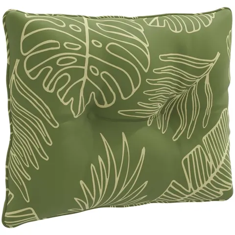 vidaXL Coussin de dos PUTTEN 100 % polyester Modèle feuille – 439738 – image 3