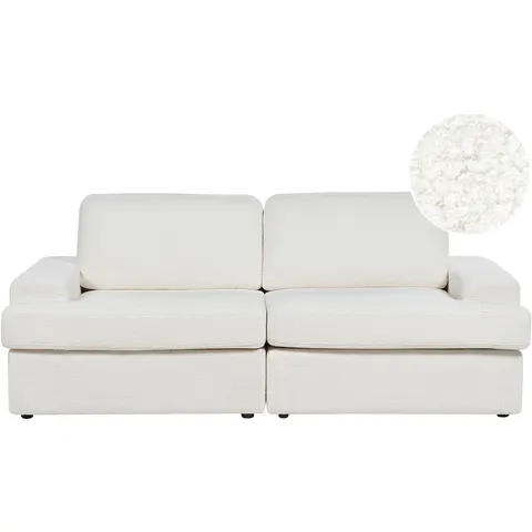 ALLA - Driezitsbank - Gebroken wit - Bouclé – afbeelding 2