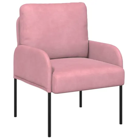 vidaXL Canapés avec coussin 55cm Rose Contreplaqué – image 2