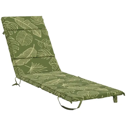 vidaXL Coussin de transat GEMERT 100 % polyester Modèle feuille – 453369 – image 2