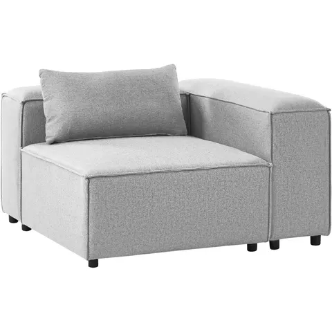 BRANDE - Hoekmodule - Grijs - Polyester – afbeelding 2