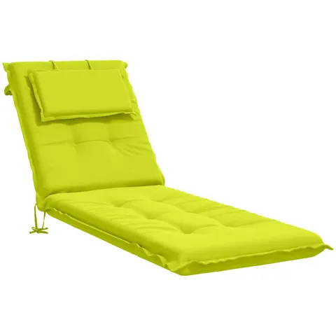 vidaXL Coussin de transat GEMERT 100 % polyester Vert vif. – 443711 – image 2