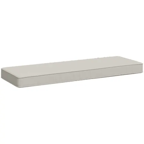 vidaXL Coussin de banc 1 pièce VUGHT 100 % polyester Blanc – 472056 – image 3