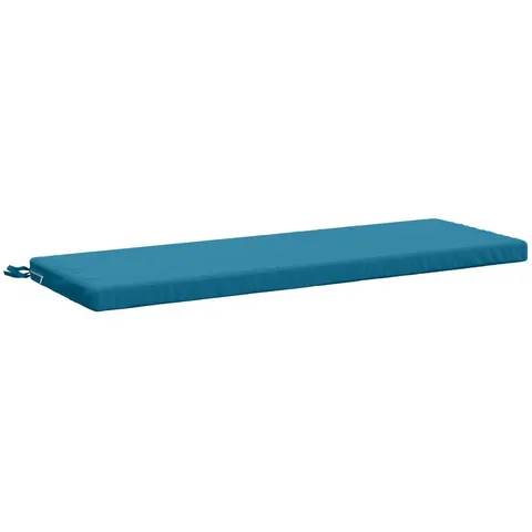 vidaXL Coussin de banc SOEST 100 % polyester Bleu clair – 457336 – image 3