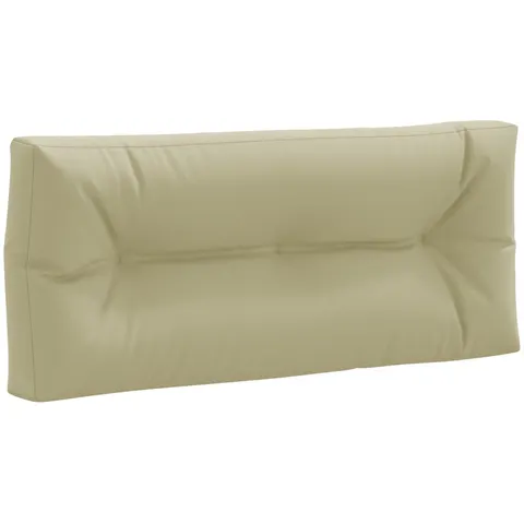 vidaXL Coussin de dossier de palette VIANEN 100 % polyester Vert clair – 502425 – image 2