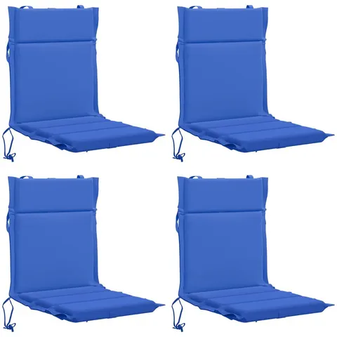 vidaXL Coussin de chaise à dossier bas GEMERT 4 pc 100 % polyester – 433330 – image 2