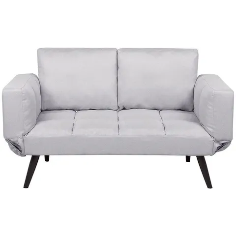 BREKKE - Slaapbank - Lichtgrijs - Polyester – afbeelding 2