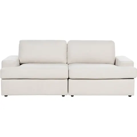 ALLA - Driezitsbank - Lichtbeige - Polyester – afbeelding 2