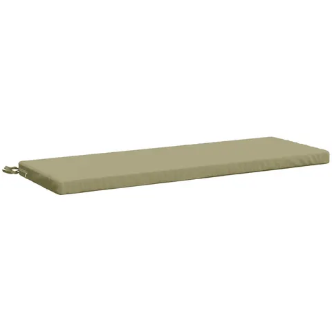 vidaXL Coussin de banc SOEST 100 % polyester Vert clair – 456933 – image 3