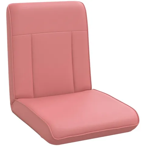vidaXL Fauteuil de sol ajustable Rose Simili cuir – 531697 – image 2