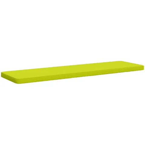 vidaXL Coussin de banc 1 pièce VUGHT 100 % polyester Vert vif. – 490838 – image 3
