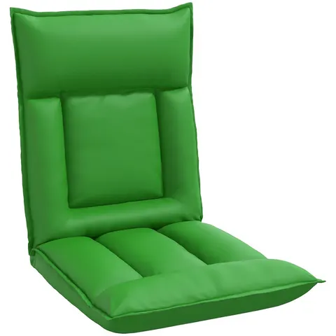 vidaXL Fauteuil de sol ajustable Gris Simili cuir – 531888 – image 2