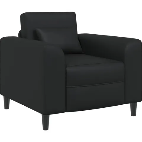 vidaXL Fauteuil Noir Simili cuir – 523352 – image 2