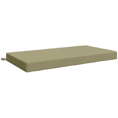 vidaXL Coussin d’assise SOEST 100 % polyester Vert clair – 436331 – image 2