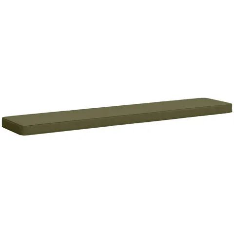 vidaXL Coussin de banc 1 pièce VUGHT 100 % polyester Vert olive – 475477 – image 3