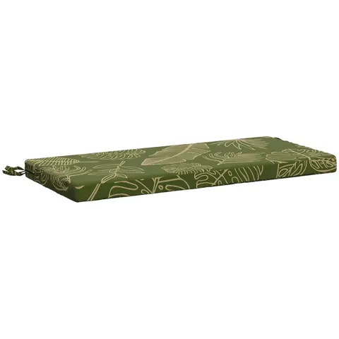 vidaXL Coussin de banc SOEST 100 % polyester Modèle feuille – 455035 – image 3