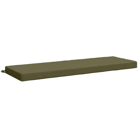 vidaXL Coussin de banc SOEST 100 % polyester Vert olive – 470830 – image 3