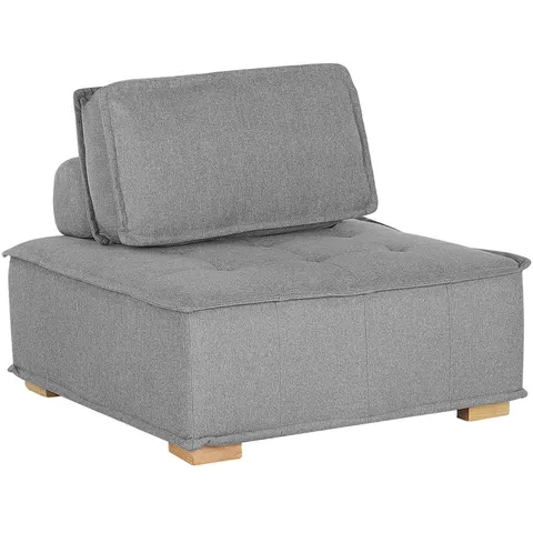 TIBRO - Fauteuil - Grijs - Polyester – afbeelding 2