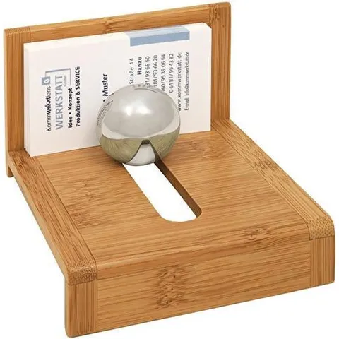 Bamboe Business Kaart Houder – afbeelding 2