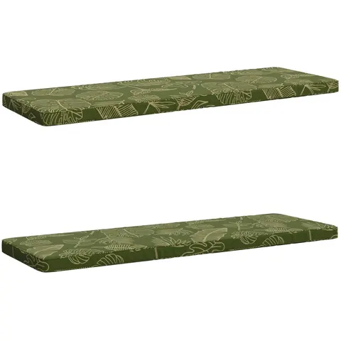 vidaXL Coussins de banc 2 pièces VUGHT 2 pc 100 % polyester – 488682 – image 2