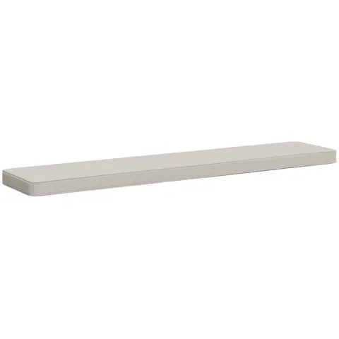 vidaXL Coussin de banc 1 pièce VUGHT 100 % polyester Blanc – 475538 – image 3