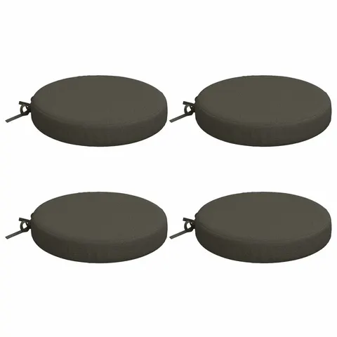 vidaXL Coussins de siège SOEST 4 pc 100 % polyester Anthracite – 431480 – image 2