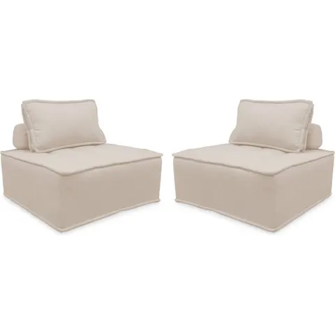 sweeek - Set van 2 fauteuils modulaire bank - dao – 500252 – afbeelding 2