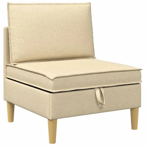 vidaXL Sofa avec rangement Tissu – 504257 – image 2