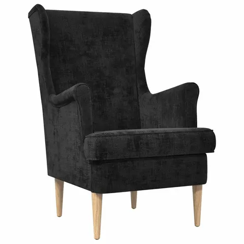 vidaXL Fauteuil Noir ARES – image 2