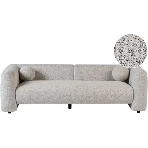 LEIREN - Driezitsbank - Beige - Polyester – afbeelding 2