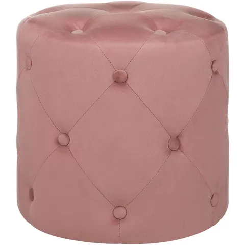 COROLLA - Poef - Roze - Fluweel – afbeelding 2