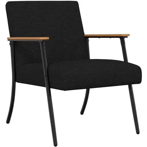 vidaXL fauteuil Noir tissu – 939524 – image 2
