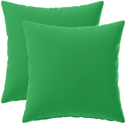 vidaXL Coussin avec oreiller HEERLEN 2 pièces Vert Polyester – 796169 – image 2