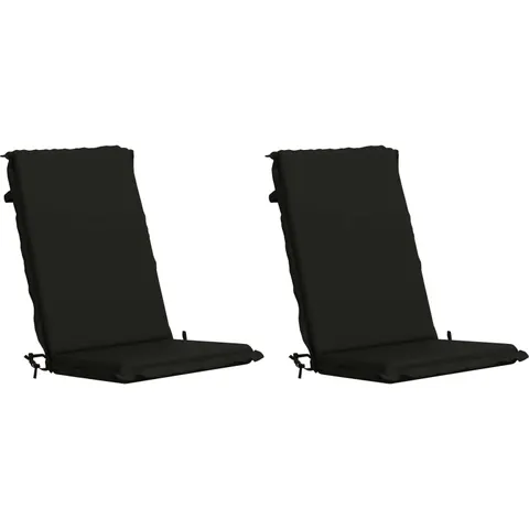 vidaXL Coussin de chaise à dossier haut GEMERT 2 pc 100 % polyester – 427254 – image 3
