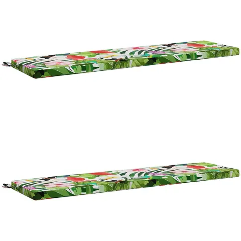 vidaXL Coussins de Banc SOEST 2 pc 100 % polyester Multicolore – 457862 – image 3