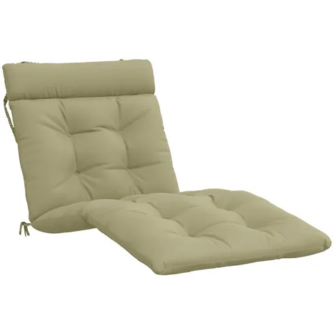 vidaXL Coussin de transat VIANEN 100 % polyester Vert clair – 507581 – image 2