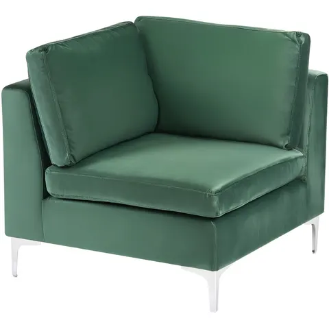 EVJA - Bankmodule - Groen - Fluweel – afbeelding 2