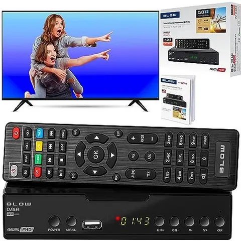 DVB-T2 decoder BLOW 4625FHD H.265 H.265 V2 Tuner – afbeelding 2