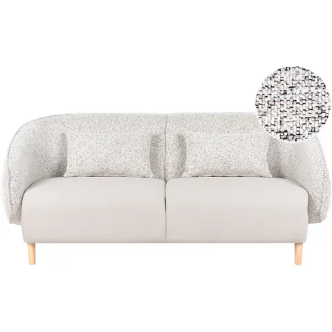UMEA - Driezitsbank - Lichtbeige - Polyester – afbeelding 2