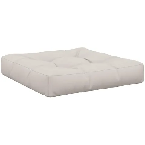 vidaXL Coussin de siège 1 pièce VIANEN 100 % polyester Blanc – 503408 – image 3