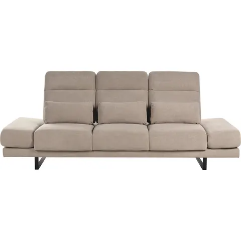 IKAST - Driezitsbank - Taupe - Polyester – afbeelding 2