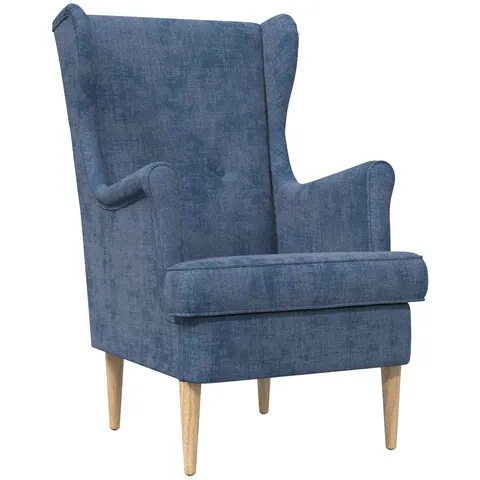 vidaXL Fauteuil Bleu ARES – image 2