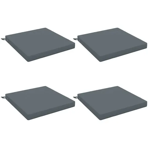 vidaXL Coussins de siège SOEST 4 pc 100 % polyester Bleu – 417293 – image 3