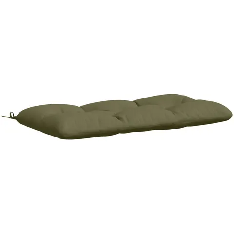 vidaXL Coussin de banc VIANEN 100 % polyester Vert olive – 494737 – image 3