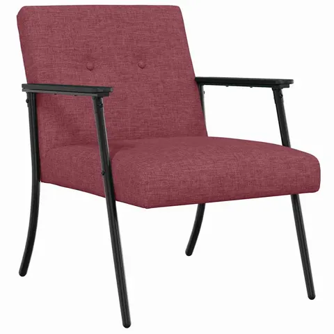vidaXL fauteuil Bordeaux tissu – 939814 – image 2
