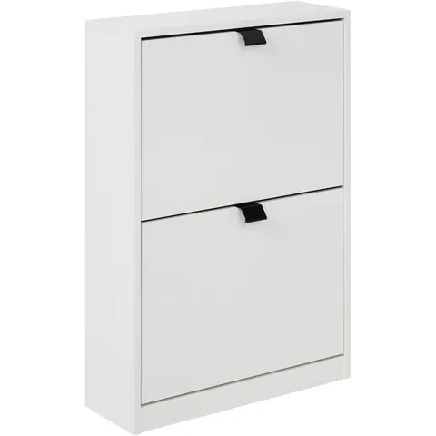 HOBART - Schoenenkast - Wit - MDF – afbeelding 2