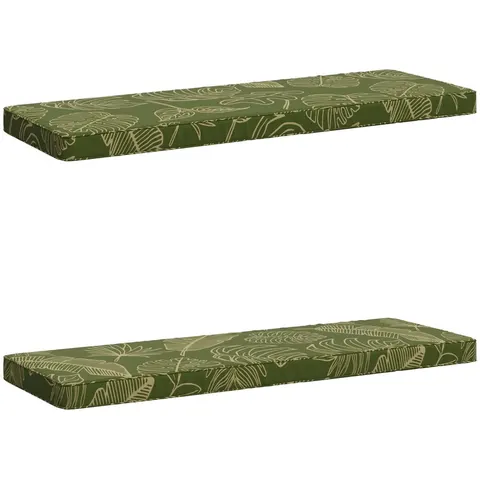 vidaXL Coussins de banc 2 pièces VUGHT 2 pc 100 % polyester – 480563 – image 2